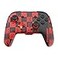 PDP REMATCH GLOW Enhanced Wireless Nintendo Switch Pro Controller Rechargeable 40 hour battery power Dual Programmable Gaming Buttons 30foot Connection Super Mario Icon BlackRed Glow in the Dark