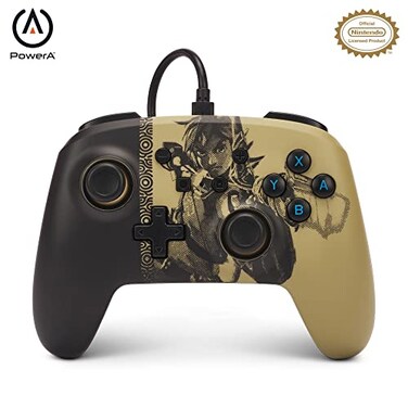 PowerA Enhanced Wired Controller for Nintendo Switch Ancient Archer Gamepad game controller wired controller officially licensed