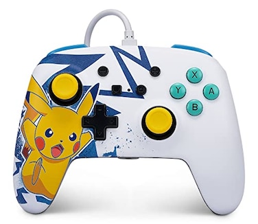 PowerA Enhanced Nintendo Switch and Switch 2 Wired Controller Pikachu High Voltage Officially licensed