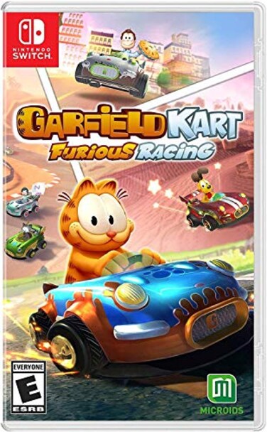 MICRO&Atilde;DS Garfield Kart Furious Racing NSW Nintendo Switch