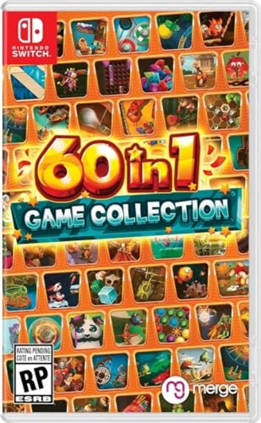 Maximum Entertainment 60 in 1 Game Collection Nintendo Switch