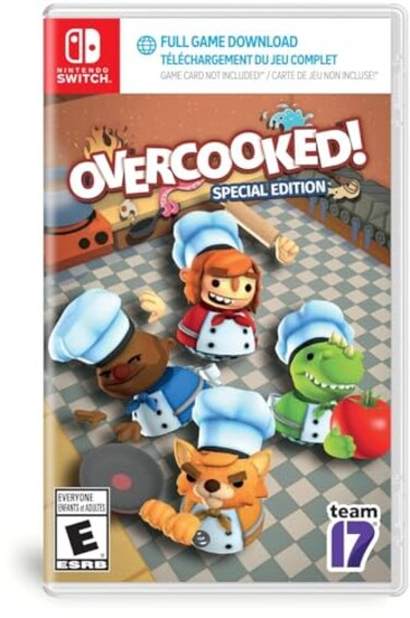 Team17 Overcooked Special Edition Code In Box Nintendo Switch