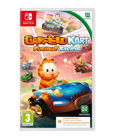 Maximum Games Garfield Kart Furious Racing Replay Switch NonUS Version