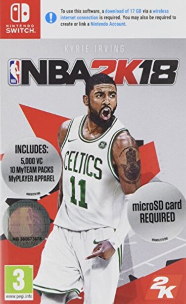2K NBA 18 Nintendo Switch