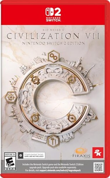 2K Sid Meiers Civilization VII Nintendo Switch 2 Edition Code In Box