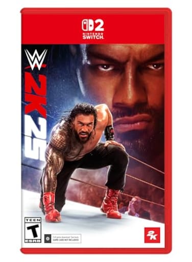 2K WWE 25 Nintendo Switch 2 Edition Code In Box