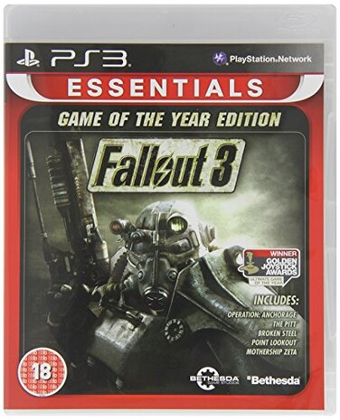 Bethesda Fallout 3 Game Of The Year Essentials Sony Playstation 3 PS3 Game