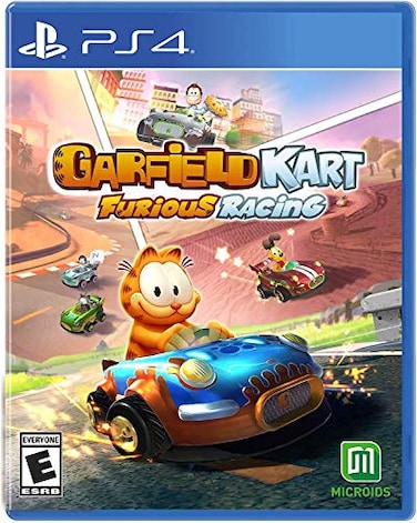 Maximum Entertainment Garfield Kart Furious Racing PS4 PlayStation 4