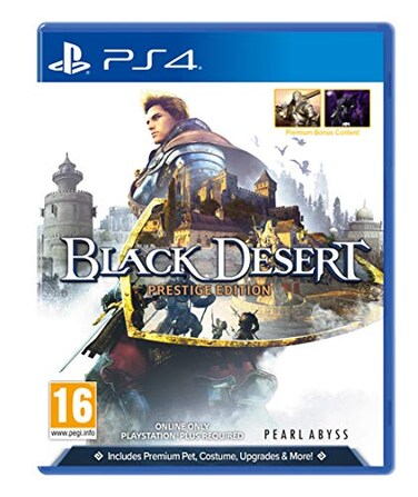 SEGA Black Desert Prestige Edition Physical Disc PS4