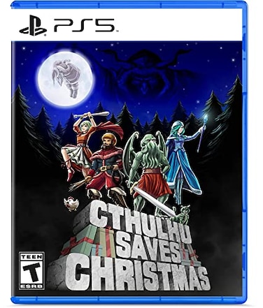 Limited Run Cthulhu Saves Christmas PlayStation 5