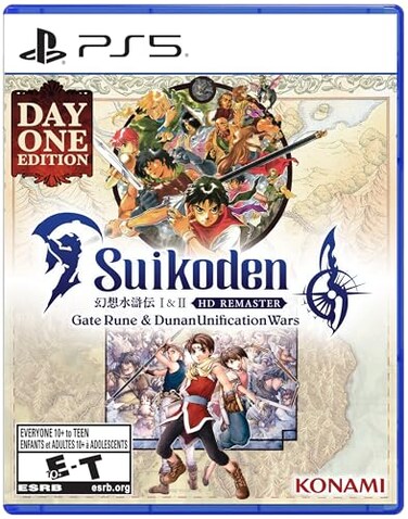 Konami Suikoden I II HD Remastered PS5
