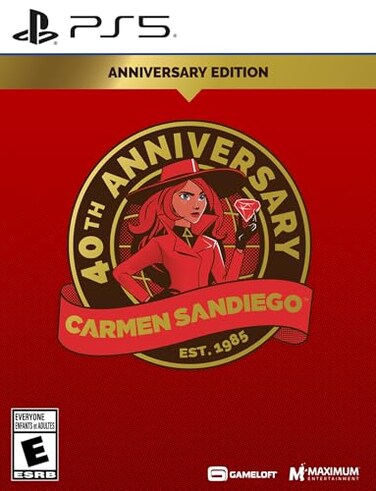 Maximum Entertainment Carmen Sandiego 40th Anniversary Edition PS5