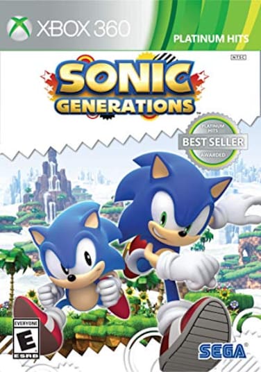 SEGA Sonic Generations Platinum Hits Xbox 360