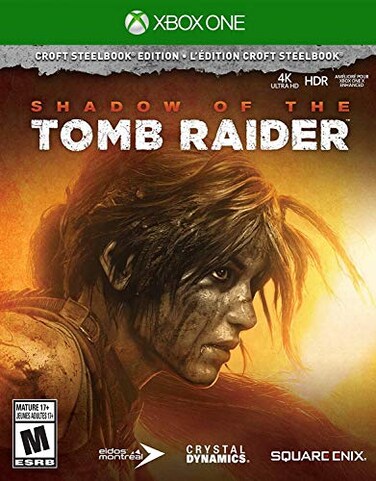 Square Enix Shadow of the Tomb Raider Croft Steelbook Edition Xbox One