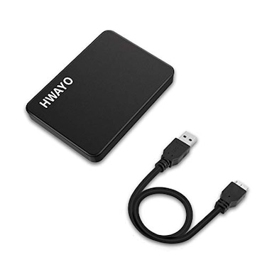 HWAYO 320GB Portable External Hard Drive Ultra Slim 25 USB 30 HDD Storage for PC Desktop Laptop MacBook Chromebook Xbox One