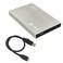 HWAYO 25 HDD 500GB Ultra Slim Portable External Hard Drive USB30 Storage for Xbox One Console PC Laptop MacBook Silver
