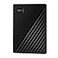 WD 1TB My Passport Portable External Hard Drive Black backup software with defense against ransomware and password protection USB 31USB 30 compatible WDBYVG0010BBKWESN