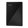 WD 1TB My Passport Portable External Hard Drive Black backup software with defense against ransomware and password protection USB 31USB 30 compatible WDBYVG0010BBKWESN