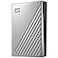 WD 5TB My Passport Ultra for Mac Silver Portable External Hard Drive backup software with defense against ransomware and password protection USBC and USB 31 WDBPMV0050BSLWESN