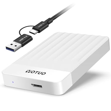 YOTUO Portable External Hard Drive Storage Expansion Mobile HDD USB 30 for PC Mac Desktop Laptop PS4 Xbox One XS Xbox 360 Office Game White 1TB
