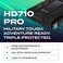 ADATA HD710 Pro 1 TB External Hard Drive Shockproof Waterproof Dustproof Durable Storage For Gamers Students Professionals Mac PC Linux Compatible Black AHD710P1TU31CBK