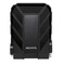 ADATA HD710 Pro 2 TB External Hard Drive Shockproof Waterproof Dustproof Durable Storage For Gamers Students Professionals Mac PC Linux Compatible Black AHD710P2TU31CBK