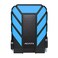 ADATA HD710 Pro 2 TB External Hard Drive Shockproof Waterproof Dustproof Durable Storage For Gamers Students Professionals Mac PC Linux Compatible Blue AHD710P2TU31CBL