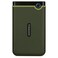 Transcend StoreJet 2TB Rugged External Hard Drive USB315Gbps Portable HDD wOne Touch AutoBackup ButtonAntiShock ResistantCompactLightweightLightningFast Speeds Military GreenTS2TSJ25M3G