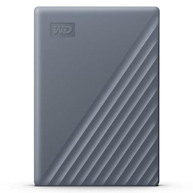 Western Digital WD 4TB My Passport Portable Hard Drive Works with USBC and USBA Windows PC Mac Chromebook Gaming Consoles and Mobile Devices Backup Software and Password Protection WDBRMD0040BGYWESN
