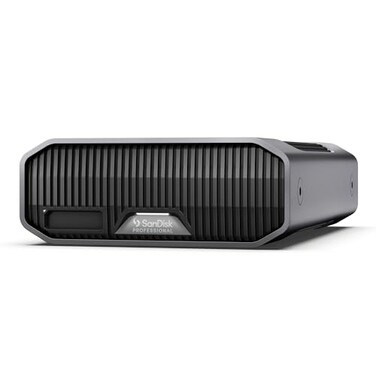 SanDisk Professional 24TB GDrive Project External HDD Thunderbolt 3 USB 10Gbps 7200RPM Ultrastar Hard Drive Up to 260MBs Read SDPHG1H024TNBAAD