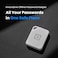 Atlancube Offline Password Keeper Secure Bluetooth Drive with Autofill Store 1000 Credentials MilitaryGrade Encryption for Safe Password Management White
