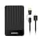 YOTUO Portable External Hard Drive Storage Expansion Mobile HDD USB 30 for PC Mac Desktop Laptop PS4 PS5 Xbox One XS Xbox 360 Xbox Series XS Office Game Black 750GB