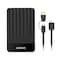 YOTUO Portable External Hard Drive Storage Expansion Mobile HDD USB 30 for PC Mac Desktop Laptop PS4 PS5 Xbox One XS Xbox 360 Xbox Series XS Office Game Black 750GB