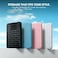 ModusTech Facet 1TB External Hard Drive Portable USBCUSB 31 Plug Play Ultra Slim HDD Hard Drive for Backup Gaming PC Mac Laptop PS4 Xbox Smart TV Black