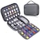 Lacdo USB Flash Drive Case Thumb Drive Holder Case Organizer Portable Electronic Accessories Storage Bag for SanDiskSamDataSamsung USB Flash Drives Jump Drive Memory Stick SD Card Cables Gray