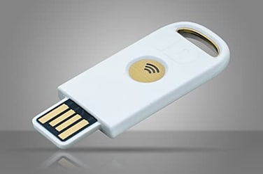 Identiv uTrust FIDO2 NFC Security Key USBA FIDO FIDO2 U2F WebAuth