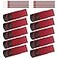 Kepmem Flash Drive 32 GB 10 Pack Thumb Drive 32GB USB Memory Stick USB Drive Portable USB 20 Pendrive Metal Jump Drive Swivel USB Stick Red Zip Drive with 10pcs Ropes Data Storage