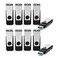 KEXIN USB 30 Flash Drive 32GB 10 Pack Thumb Drive 30 Up to 80MBs ReadWrite Speed Black