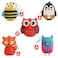 BORLTER CLAMP 16GB USB Flash Drive Pack of 5 Pcs BorlterClamp Thumb Drive with Cute Animal Pattern Gift for Students and Children