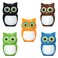 BORLTER CLAMP BorlterClamp USB Flash Drive with Cute Colorful Owl Pattern 16GB Pack of 5 Pcs USB Drive Thumb Drive Gift for Students and Children