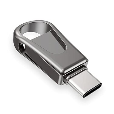 Sanfeya 128GB USB C Flash Drive 2in1 USB 30 Thumb Drive Dual USB Memory Stick Pen Drive for TypeC Android Smartphones Tablets and New MacBook Black