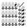 KOOTION 16GB USB Flash Drive 20 Pack USB Drive Thumb Drive Bulk USB Stick Swivel for Data Storage Black