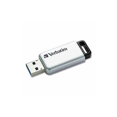 Verbatim 128GB Store n Go Secure Pro USB 30 Flash Drive Silver