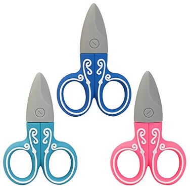 BORLTER CLAMP 32GB USB Flash Drive Cute Scissors Model Memory Stick Pack of 3 Pcs Gift for Students and Children
