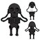 LEIZHAN Cool USB Flash Drive 16GB Skeleton Shape Thumb Drive Computer Memory Stick Data Storgage Gift Pendrive for Teachers Students Family and Friends