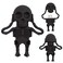 LEIZHAN Cool USB Flash Drive 16GB Skeleton Shape Thumb Drive Computer Memory Stick Data Storgage Gift Pendrive for Teachers Students Family and Friends