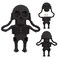 LEIZHAN Cool USB Flash Drive 16GB Skeleton Shape Thumb Drive Computer Memory Stick Data Storgage Gift Pendrive for Teachers Students Family and Friends