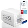 Piodata iXflash Cube Auto Photo Backup While Charging 512GB USB Flash Drive for iPhone iPad Apple MFi USB 32 Type A Data Cube Photo Stick Backup Drive External Hard Drive for iPhone wFree APP