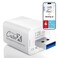 Piodata iXflash Cube Auto Photo Backup While Charging 128GB USB Flash Drive for iPhone iPad Apple MFi USB 32 Type A Data Cube Photo Stick Backup Drive External Hard Drive for iPhone wFree APP