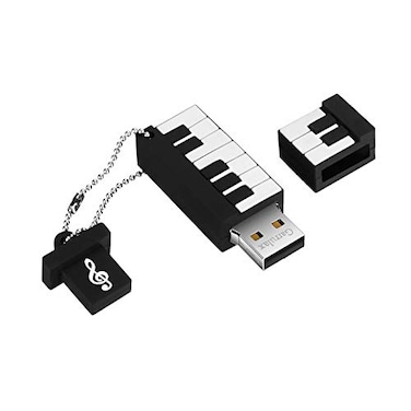 GARRULAX USB Flash Drive 8GB 16GB 32GB USB20 Cute Shape USB Memory Stick Date Storage Pendrive Thumb Drives 64GB Piano